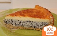 Фото рецепта: Пирог с маковым кремом