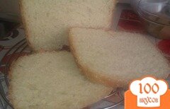 Фото рецепта: «Миндальный белый хлеб в хлебопечке»