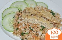 Фото рецепта: Рис с яйцом по-тайски