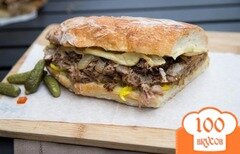 Фото рецепта: Кубинский сэндвич