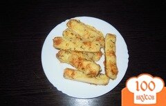 Фото рецепта: Сырные палочки с тмином
