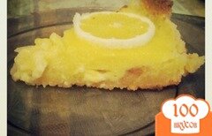 Фото рецепта: Классический английский тарт с лимонной начинкой