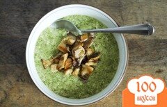Фото рецепта: Суп с брокколи и грибами