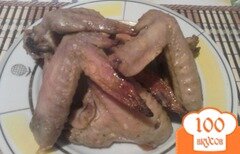 Фото рецепта: Куриные крылышки в горчице