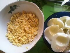 «Паста из сыра тофу и подкопченной форелью» - приготовления блюда - шаг 2