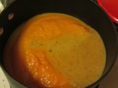 «Тыквенный суп с колбасой» - приготовления блюда - шаг 11