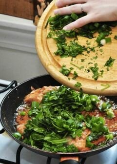 «Лосось в имбирном соусе» - приготовления блюда - шаг 12