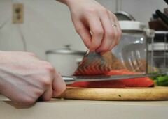 «Лосось в имбирном соусе» - приготовления блюда - шаг 3