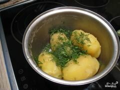 «Селедка с картошкой» - приготовления блюда - шаг 5