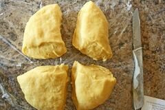 «Равиоли с сыром в чесночном соусе» - приготовления блюда - шаг 13
