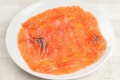 «Карпаччо из лосося» - приготовления блюда - шаг 6