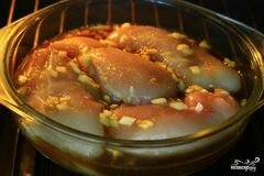 «Курица в коньяке» - приготовления блюда - шаг 4
