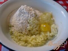«Картофельные галушки с курицей и грибами» - приготовления блюда - шаг 4