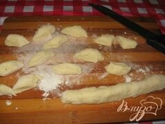 «Картофельные галушки с курицей и грибами» - приготовления блюда - шаг 5