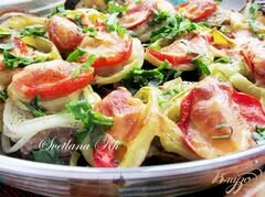 «Баклажаны с мясом и овощами» - приготовления блюда - шаг 6