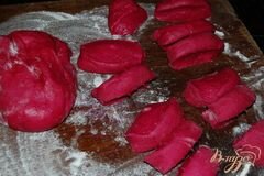 «Нежные розовые булочки с заварным кремом» - приготовления блюда - шаг 3
