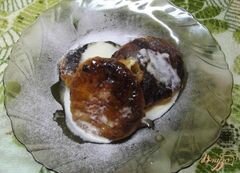 «Сырники тушеные в сметанном соусе» - приготовления блюда - шаг 4