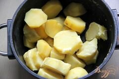 «Картофельно-сырный гарнир» - приготовления блюда - шаг 1