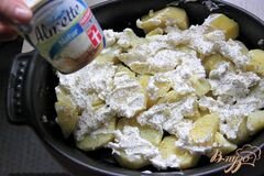 «Картофельно-сырный гарнир» - приготовления блюда - шаг 2