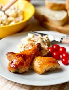 «Куриные ножки в медово-горчичном маринаде» - приготовления блюда - шаг 3