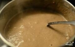«Банановый пудинг с какао» - приготовления блюда - шаг 6