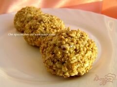 «Печенье гхуриба с кунжутом» - приготовления блюда - шаг 4