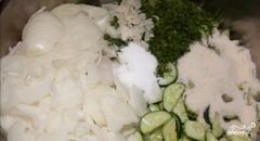 «Салат из огурцов на зиму» - приготовления блюда - шаг 6