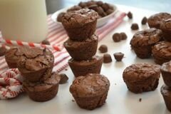 «Шоколадно-арахисовые кексы» - приготовления блюда - шаг 2
