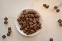 «Шоколадно-арахисовые кексы» - приготовления блюда - шаг 7