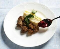 «Тефтели по-шведски» - приготовления блюда - шаг 7