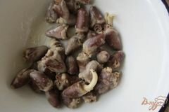 «Макаронный суп с куриными сердечками» - приготовления блюда - шаг 1