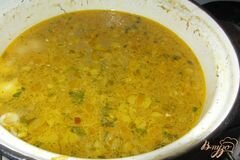 «Макаронный суп с куриными сердечками» - приготовления блюда - шаг 7