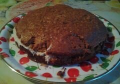 «Нежнейший шоколадный пирог» - приготовления блюда - шаг 6