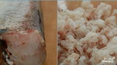 «Котлеты из рыбного фарша» - приготовления блюда - шаг 1