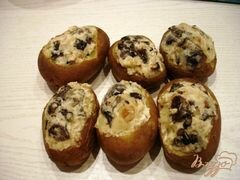 «Картофель фаршированный грибами» - приготовления блюда - шаг 7