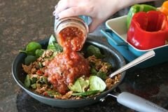 «Фаршированный перец по-мексикански» - приготовления блюда - шаг 4