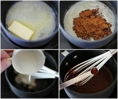 «Брауни с ореховым маслом, зефиром и шоколадными чипсами» - приготовления блюда - шаг 13