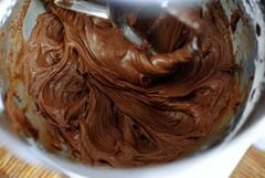 «Брауни с ореховым маслом, зефиром и шоколадными чипсами» - приготовления блюда - шаг 15