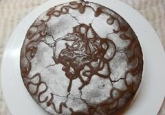 «Шифоновый пирог с масляно-шоколадным кремом и коньячной пропиткой» - приготовления блюда - шаг 8
