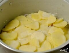 «Картофель с рыбой в мультиварке» - приготовления блюда - шаг 8