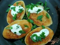 «Картофельные зразы с шампиньонами» - приготовления блюда - шаг 6