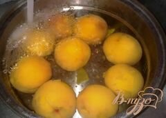 «Компот из персиков» - приготовления блюда - шаг 2