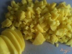 «Картофельная лепешка с сыром» - приготовления блюда - шаг 1