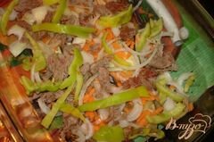 «Соте с баклажанами и мясом» - приготовления блюда - шаг 2
