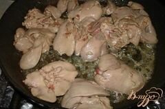 «Полосатый печеночный паштет из куриной (индющиной) печени с сыром» - приготовления блюда - шаг 1