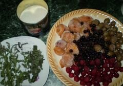«Компот фруктовый с мелиссой и мятой» - приготовления блюда - шаг 1