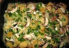 «Картошечка с грибами в сметане» - приготовления блюда - шаг 6