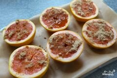 «Десерт из грейпфрута» - приготовления блюда - шаг 2