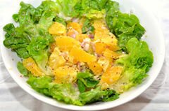«Апельсиновый салат» - приготовления блюда - шаг 8
