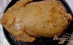 «Курица фаршированная целиком.» - приготовления блюда - шаг 4